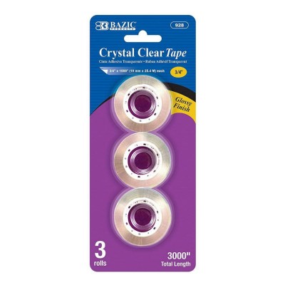 BAZIC Crystal Clear Tape...