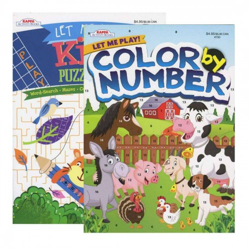Shop BAZIC KAPPA Let Me Play Coloring & Activity Book - BAZIC, delivered to  your home | TheOutfit