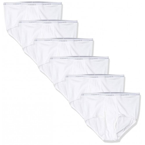 Order Hanes Men's Underwear Briefs Pack In White - Hanes, delivered to ...