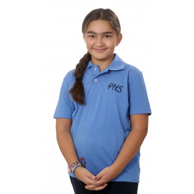 PHS Blue Polo SS Shirt