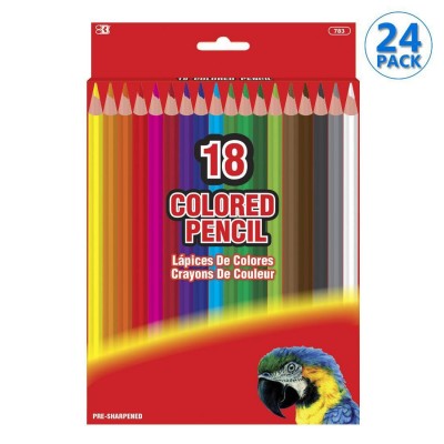 BAZIC 18 Color Pencil