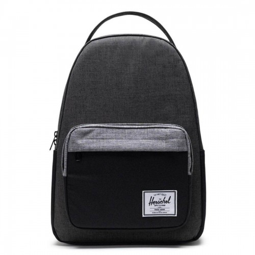 Buy Herschel Miller Black Crosshatch Black Raven Backpack - Herschel, delivered to your home | TheOutfit