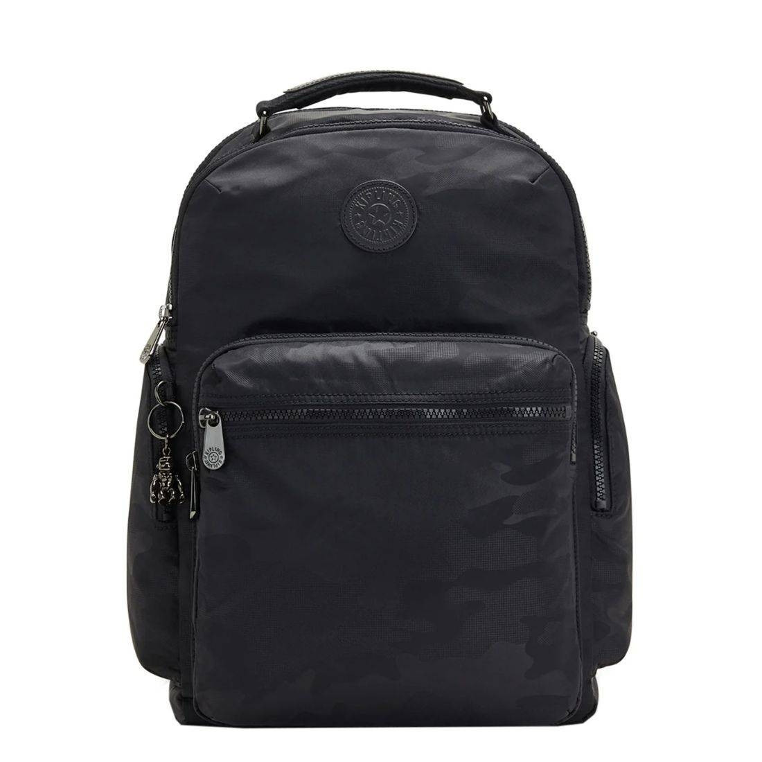 Shop Kipling Osho Black Camo Emb Backpack - Kipling, delivered to your ...