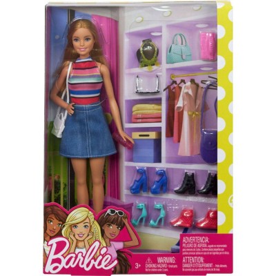 Barbie Blonde Doll &...