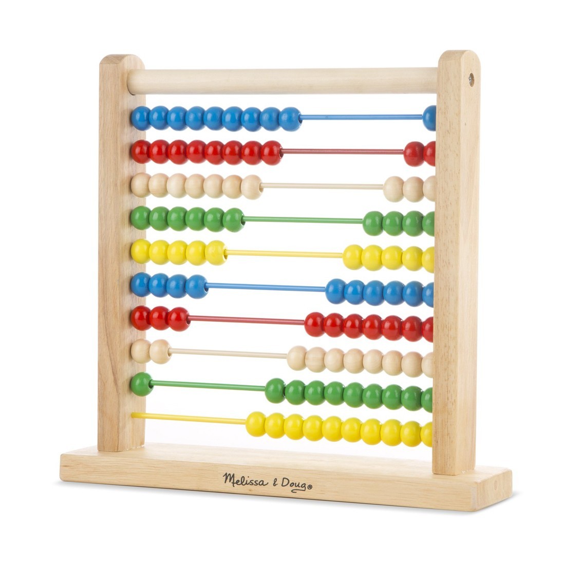 Shop Melissa & Doug Abacus Classic Wooden Toy, Brightly-Colored Wooden  Beads, 8 Extension Activities - Melissa & Doug, delivered