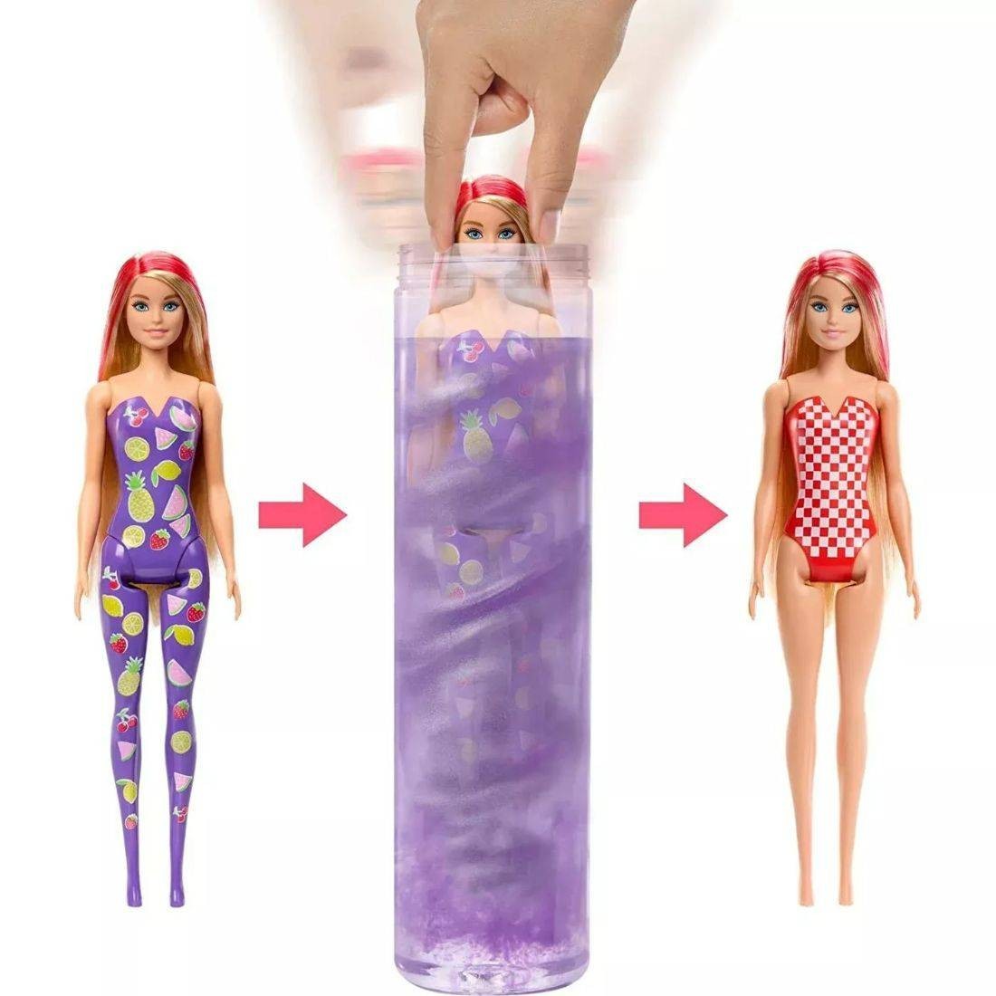 Barbie Color Reveal Baby Dolls With 5 Surprises, Sand & Sun Series, 1 count  - Fry's Food Stores