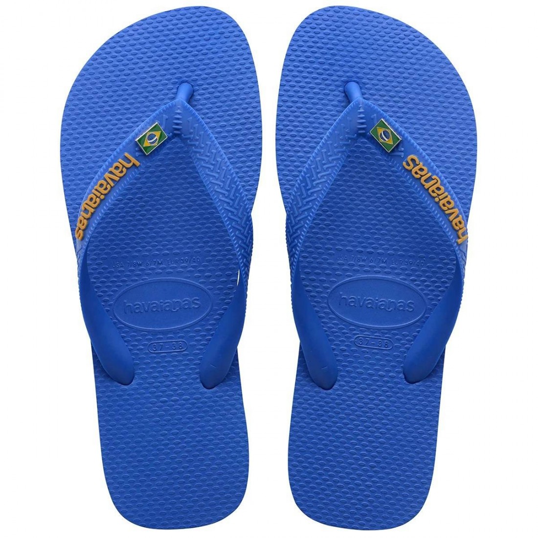 Shop Havaianas Brasil Layers Blue Star - Havaianas, delivered to your ...