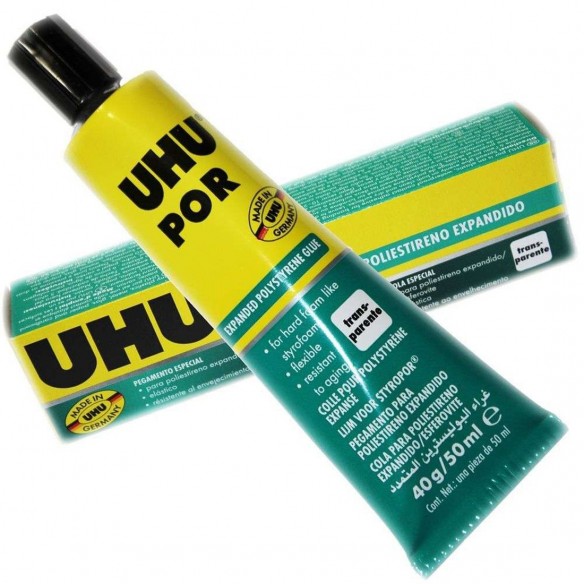 Glue UHU Por Expanded Polystyrene – MicronWings