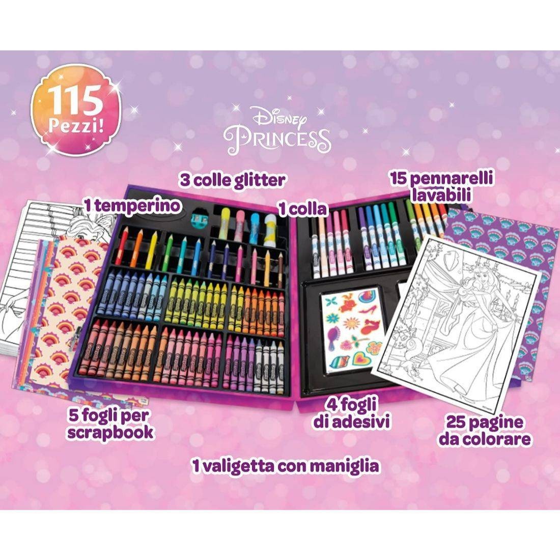 Shop Crayola Disney Princess Inspiration Art Case - Crayola