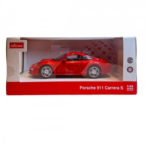 Model Car Scale 1:24 Porsche 911 Carrera 4S diecast Red vehicles