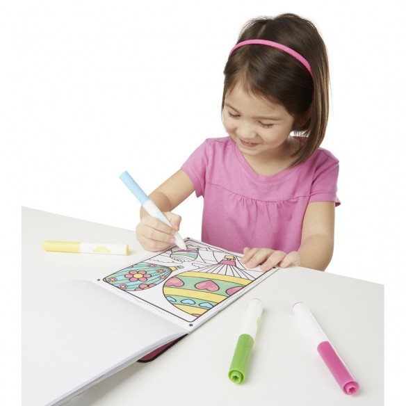 Melissa & Doug Magicpattern Marker Coloring Pad - Pink for sale