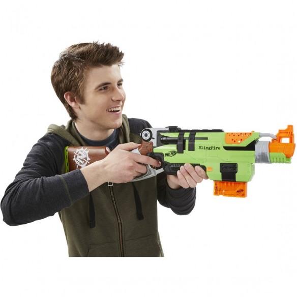 Order Nerf Zombie Strike SlingFire Blaster - Hasbro, delivered to your home  | TheOutfit