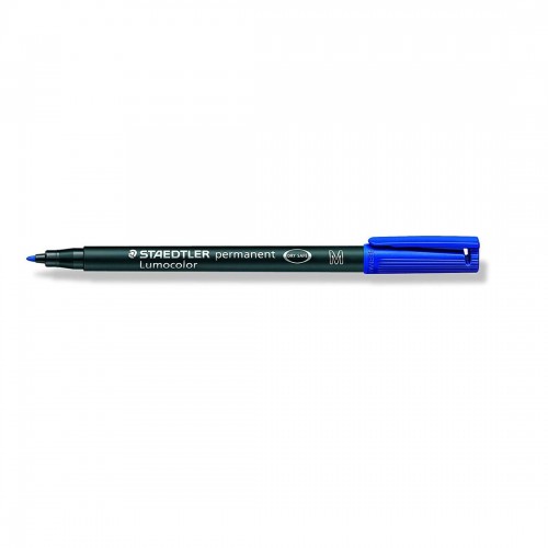 Staedtler Lumocolor Pen BLUE TheAutographCard Recommend Fine Point
