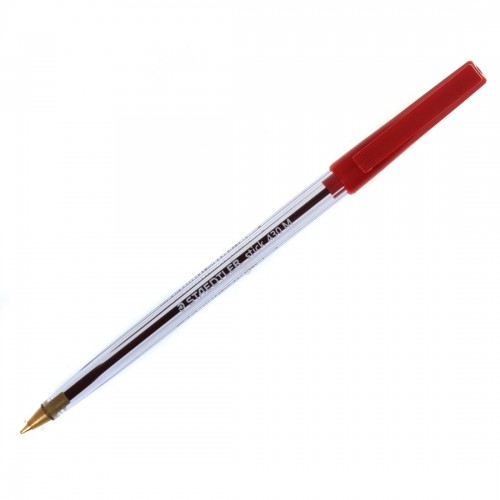 Staedtler Stick Pen Ballpoint Medium Red