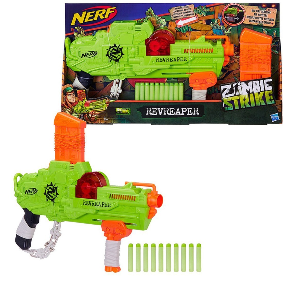 Buy Nerf Zombie Strike Revreaper Toy - Nerf, delivered to your home |  TheOutfit
