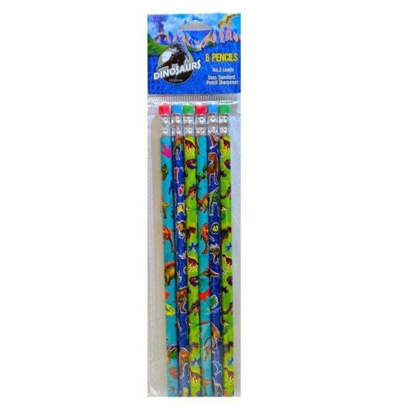 Inkology Dinosaurs Pencils - Set of 6