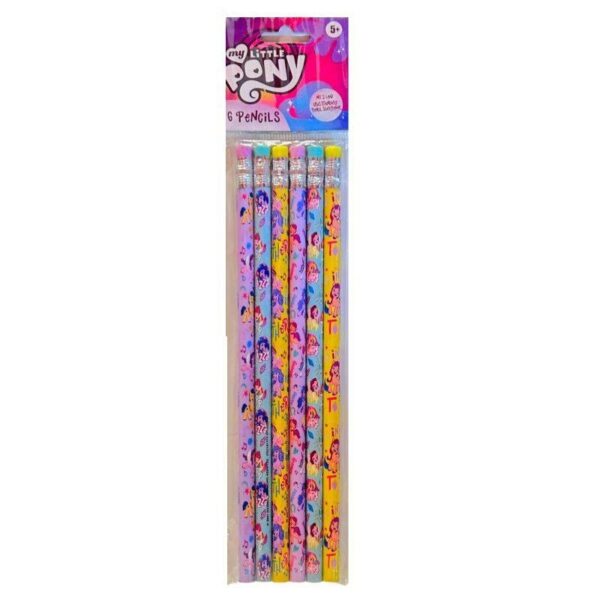 Inkology My Little Pony Pencils - Set of 6
