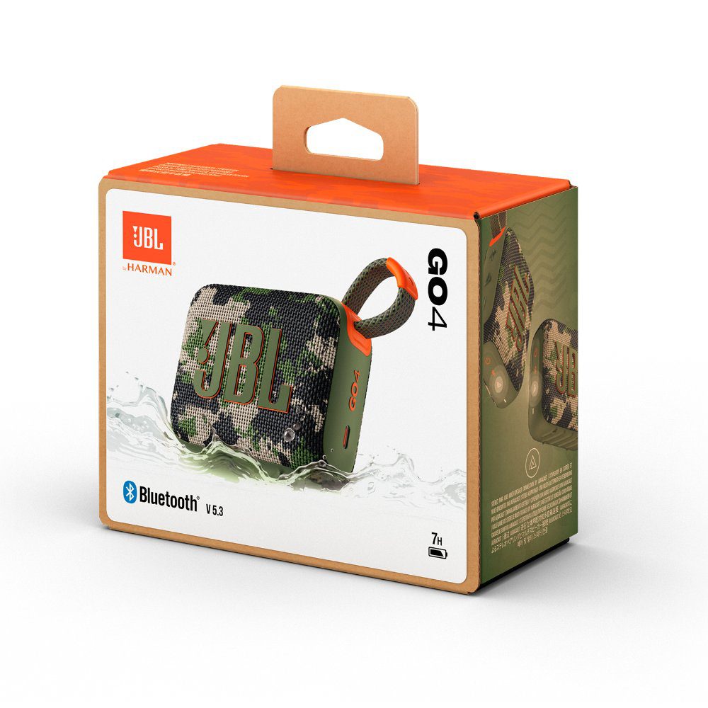 JBL Go 4 Portable Bluetooth Speaker - Squad