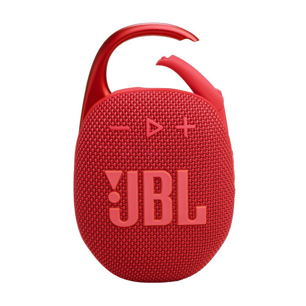 JBL Clip 5 Portable Bluetooth Speaker - Red - Image 2