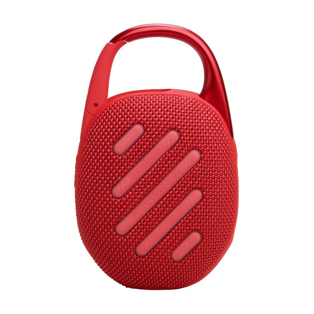 JBL Clip 5 Portable Bluetooth Speaker - Red - Image 3