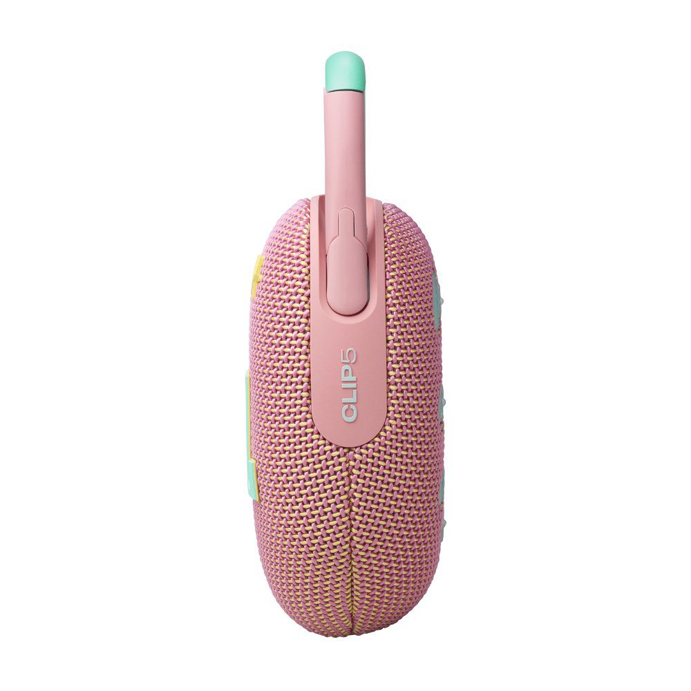 JBL Clip 5 Portable Bluetooth Speaker - Pink - Image 5