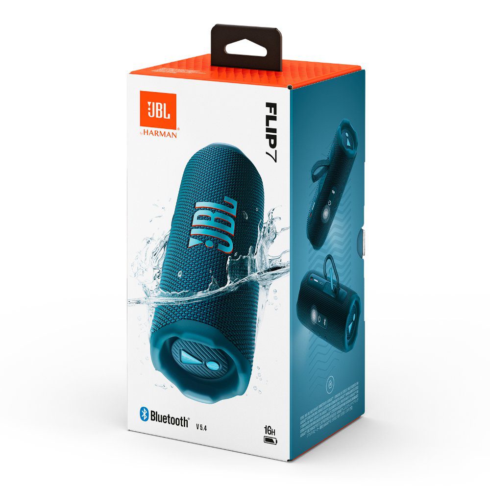 JBL Flip 7 Portable Bluetooth Speaker - Blue