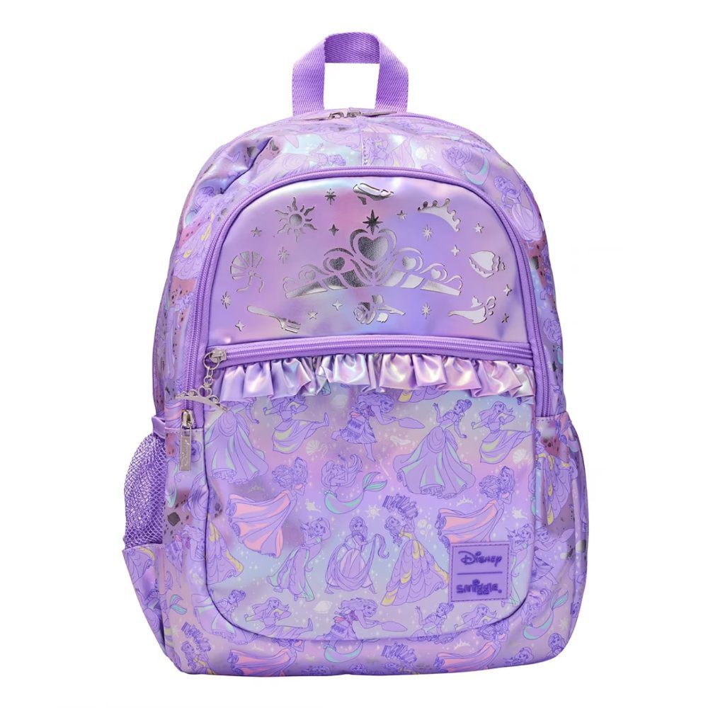 Smiggle Classic Backpack - Disney Princess Purple