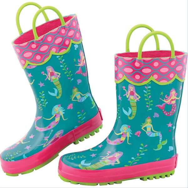 Stephen Joseph Kids Rain Boots Mermaid