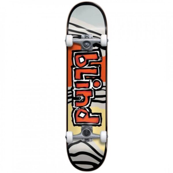 Dwindle Blind OG Tiger Stripe First Push Youth Complete Skateboard
