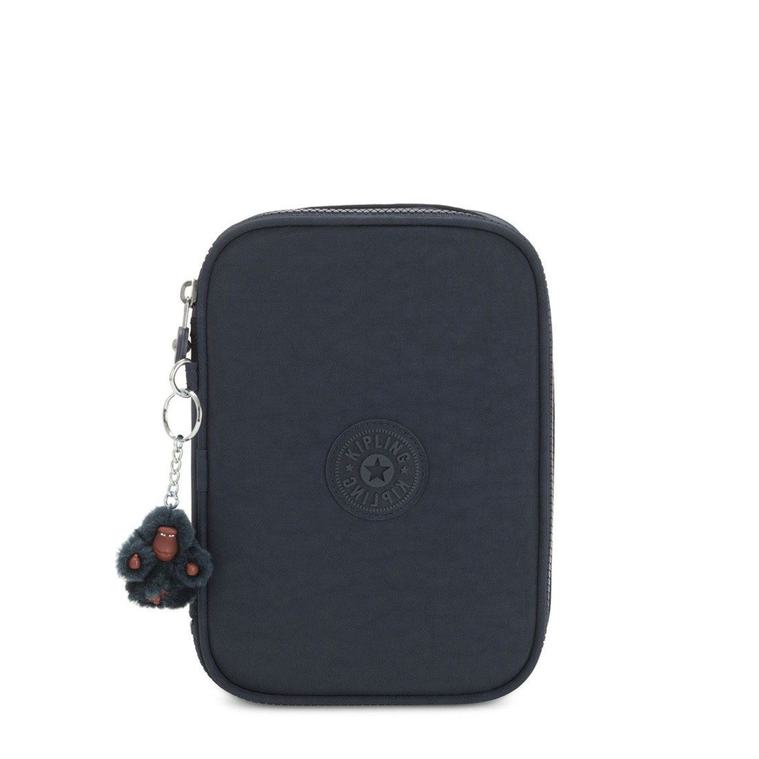 Kipling 100 Pens Pencil Case True Blue Tonal
