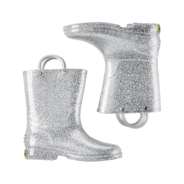 Western Chief Grey Glitter Rain Boots