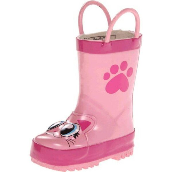 Western Chief Kids Pink Kitty Rain Boots