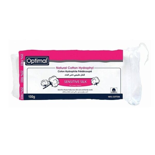 Optimal Natural Cotton Hydrophyl  100g