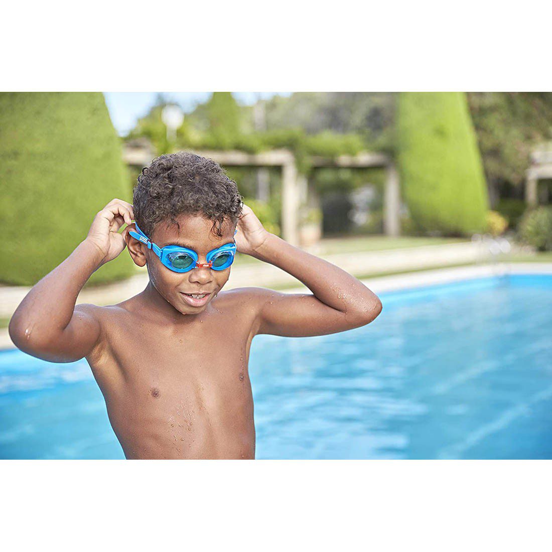 Zoggs Ripper Junior Swimming Goggles Blue 6-14 - Image 2