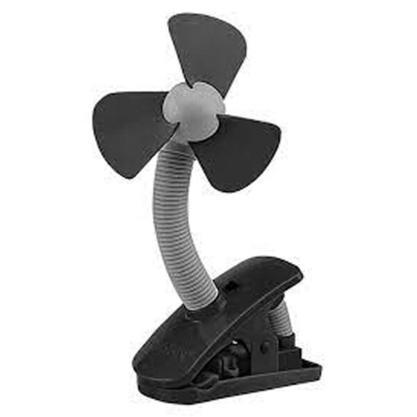 O2COOL Stroller Fan Black