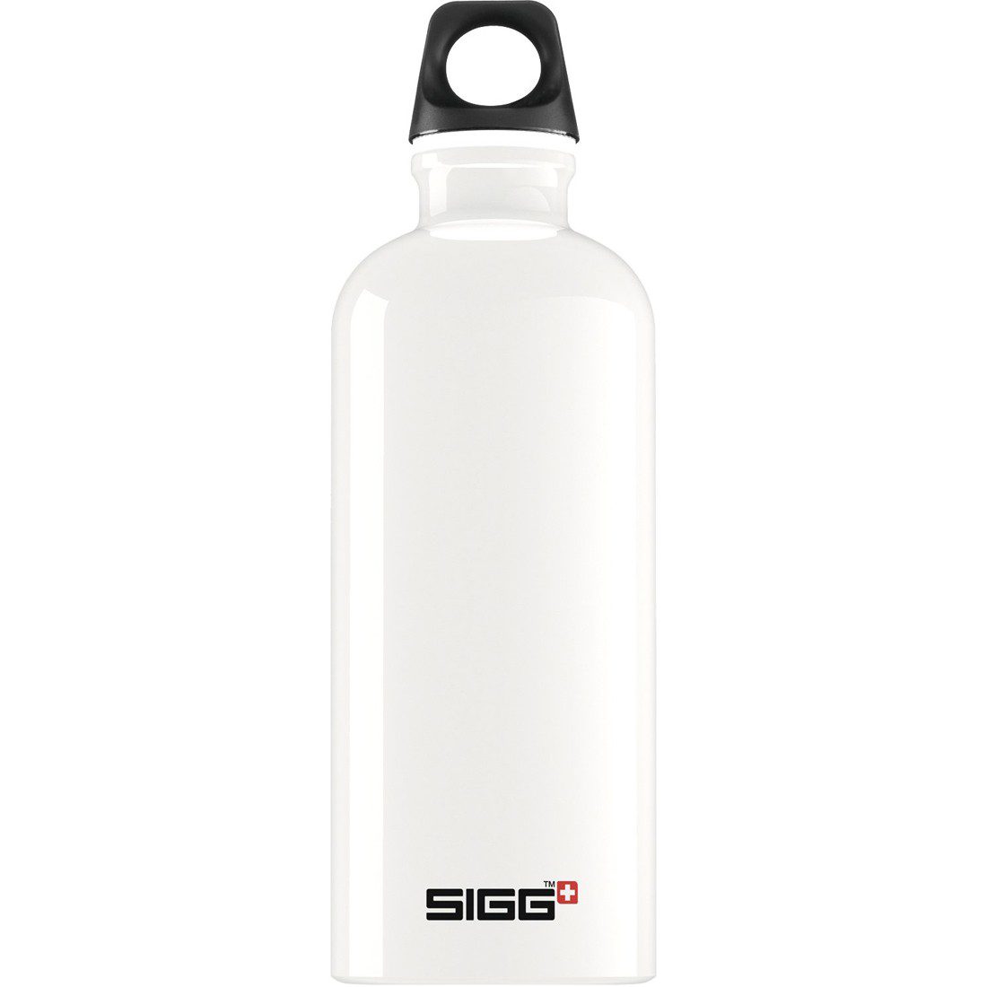 Sigg Traveller White Stainless Steel Water Bottle 0.6L