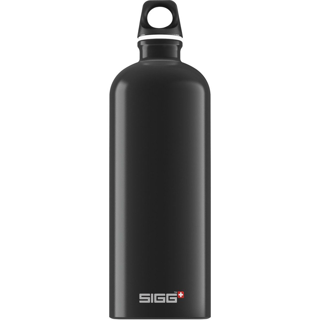 Sigg Traveller Black Stainless Steel Water Bottle 0.6L