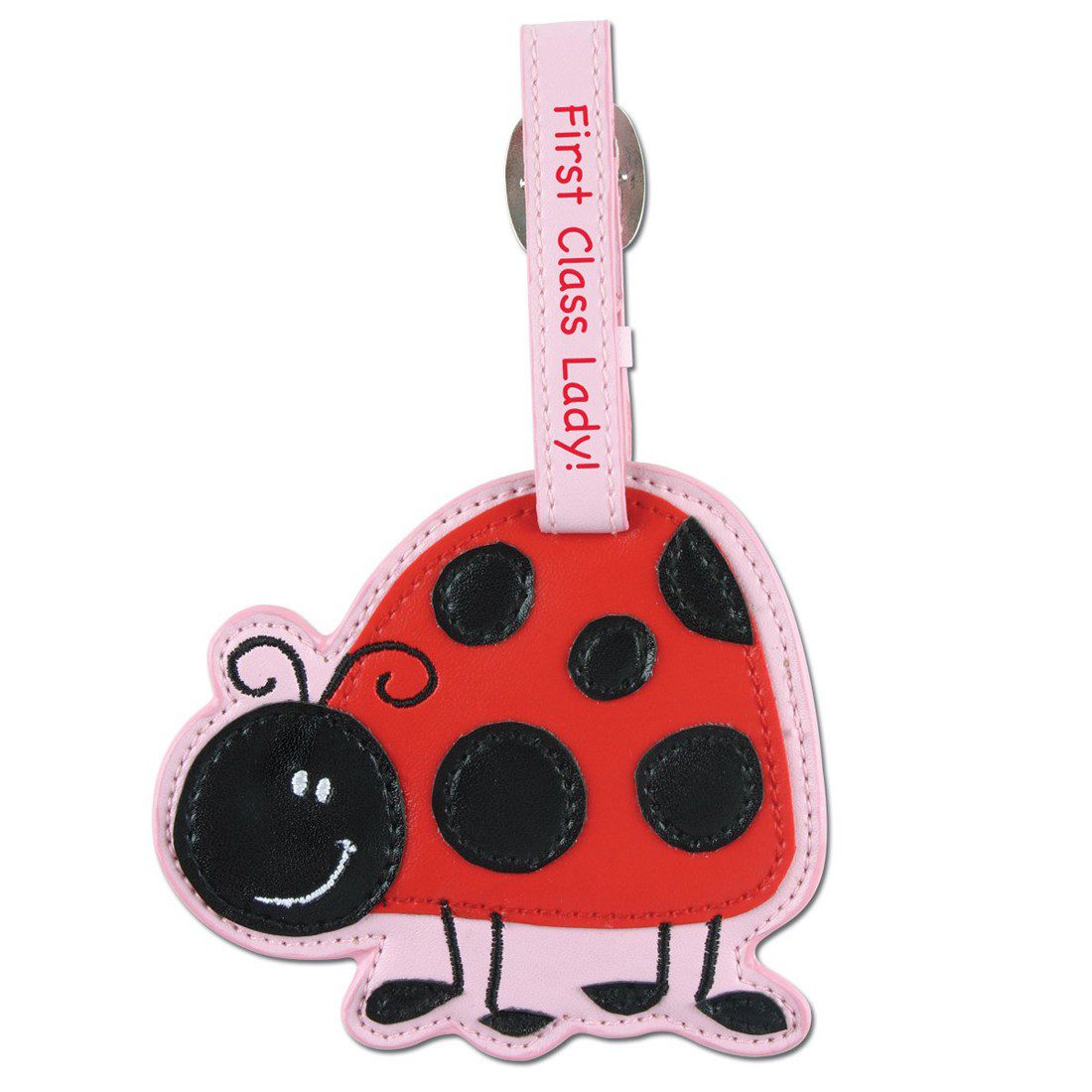 Stephen Joseph Luggage Tag Ladybug