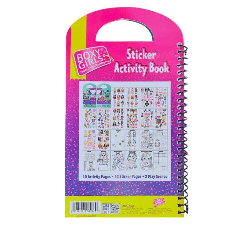 Inkology Boxy Girls Sticker Activity Book - Image 2