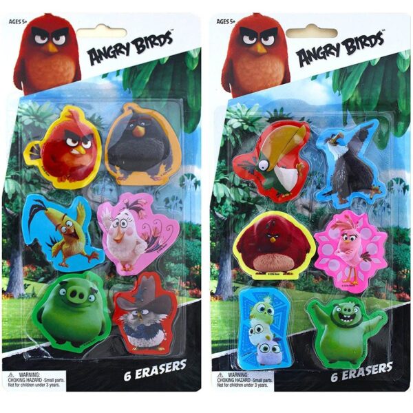 Inkology Angry Bird Die Cut Eraser