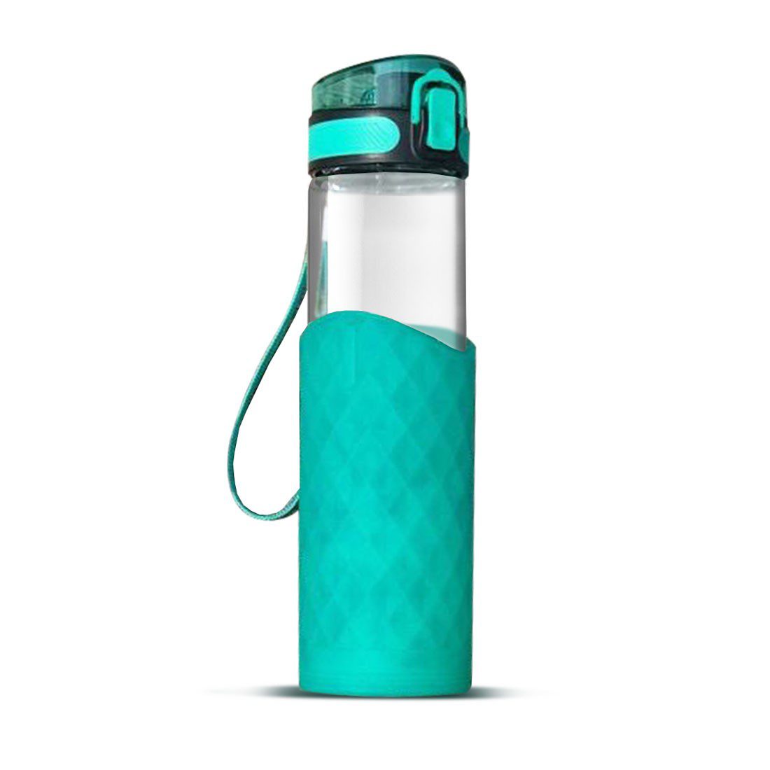 Aware Glass Water Bottle Green