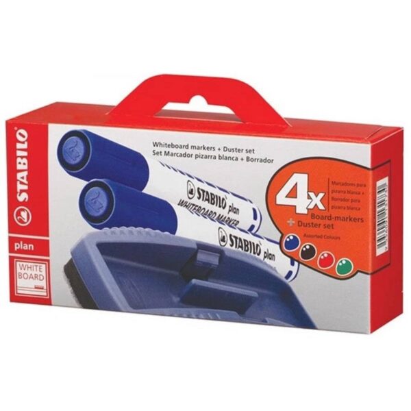 Stabilo Plan White Board Marker With Eraser