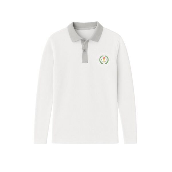 NOS Long Sleeve Polo Shirt
