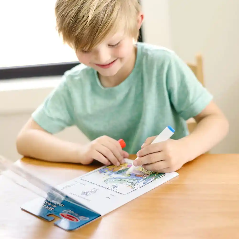 Melissa & Doug On the Go ColorBlast Color Reveal Pad - Sea Life - Image 3