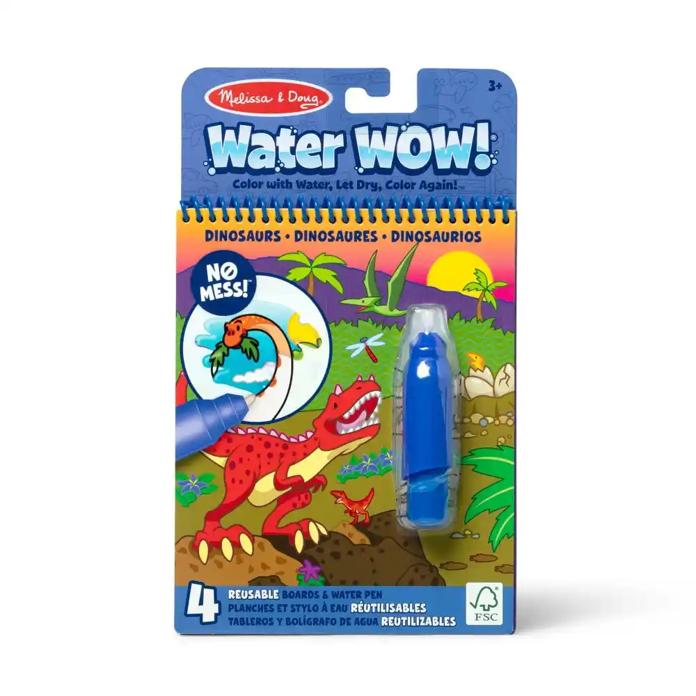Melissa & Doug On the Go Water Wow! Water-Reveal Pad - Dinosaurs