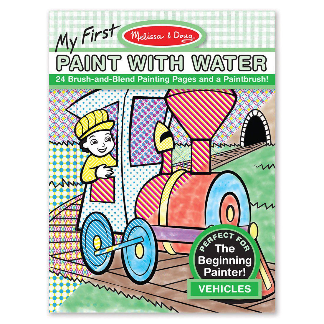 Melissa & Doug My First Paint with Water Vehicles