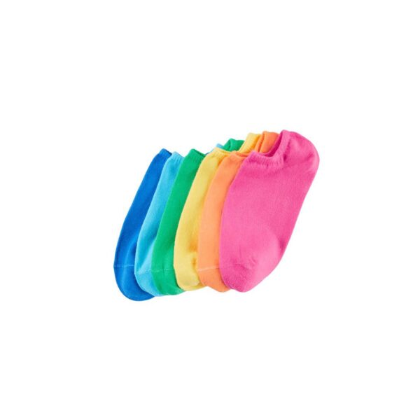 Hue Bright Liner Socks 6-Pack - Multi Colors