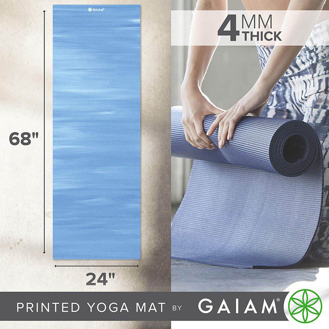GAIAM Yoga Mat Tye Dye - Image 2