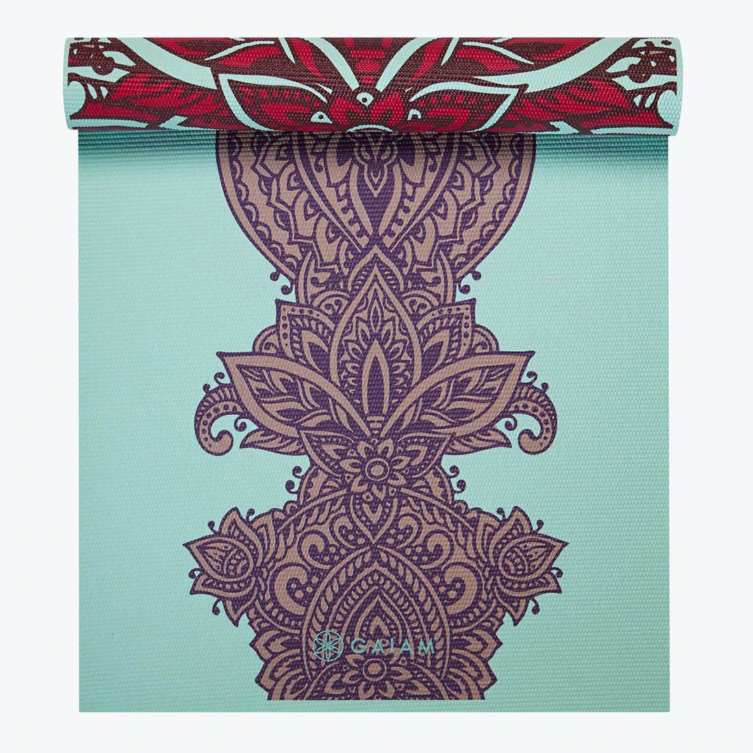 GAIAM Reversible Zara Rogue Yoga Mat 6MM - Image 4
