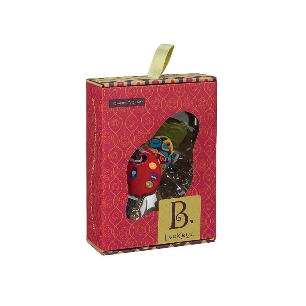 B. toys Toy Car Keys-LucKeys - Red